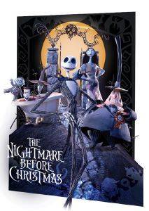 3D POSTER THE NIGHTMARE BEFORE CHRISTMAS   46.8 X 67.1 CM