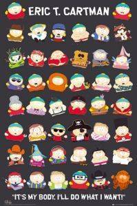 POSTER  SOUTH PARK  CARTMAN 61 X 91.5 CM