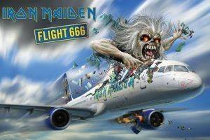 POSTER IRON MAIDEN FLIGHT 666  61 X 91.5 CM