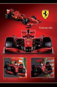 POSTER  FERRARI   61 X 91.5 CM