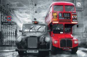  TAXI AND BUS 175 X 115 CM