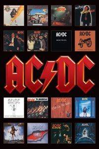 POSTER AC/DC (ALBUM COVERS) 61 X 91.5 CM