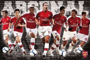 POSTER ARSENAL PLAYERS 09/10 S.O.S 61 X 91.5 CM