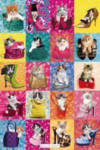 POSTER KEITH KIMBERLIN CAT COLLAGE 61 X 91.5 CM