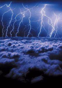 POSTER ELECTRIC STORM 61 X 91.5 CM