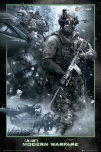 POSTER CALL OF DUTY MW 2 - COLLAGE 61 X 91.5 CM