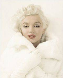 POSTER MARILYN IN MINK 40.6 X 50.8 CM