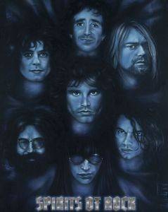 POSTER SPIRITS OF ROCK 40.6 X 50.8 CM