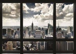 POSTER NEW YORK WINDOW 100X140CM