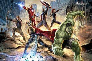 POSTER AVENGERS-STRIKE 61 X 91.5 CM