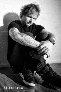 POSTER  ED-SHEERAN-SIT 61 X 91.5 CM