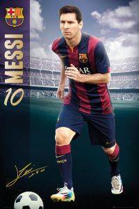 POSTER  BARCELONA-MESSI-14-15   61 X 91.5 CM