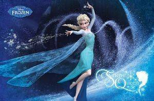 POSTER FROZEN SNOW QUEEN 61 X 91.5 CM