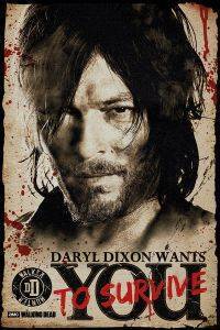 POSTER THE WALKING DEAD DARYL NEEDS YOU 61 X 91.5 CM