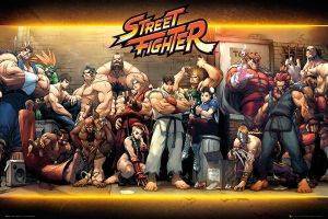 POSTER STREET-FIGHTER PYRAMID INTERNATIONAL 61 X 91.5 CM