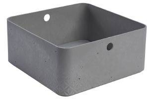   CURVER KETER  BETON HALF CUBE    8,5L  28X28X12CM