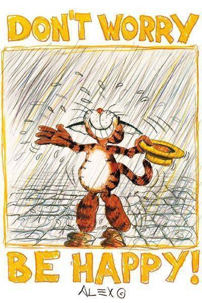 POSTER DON'T WORRY BE HAPPY (61X91.5CM) WIZARD - GENIUS AG