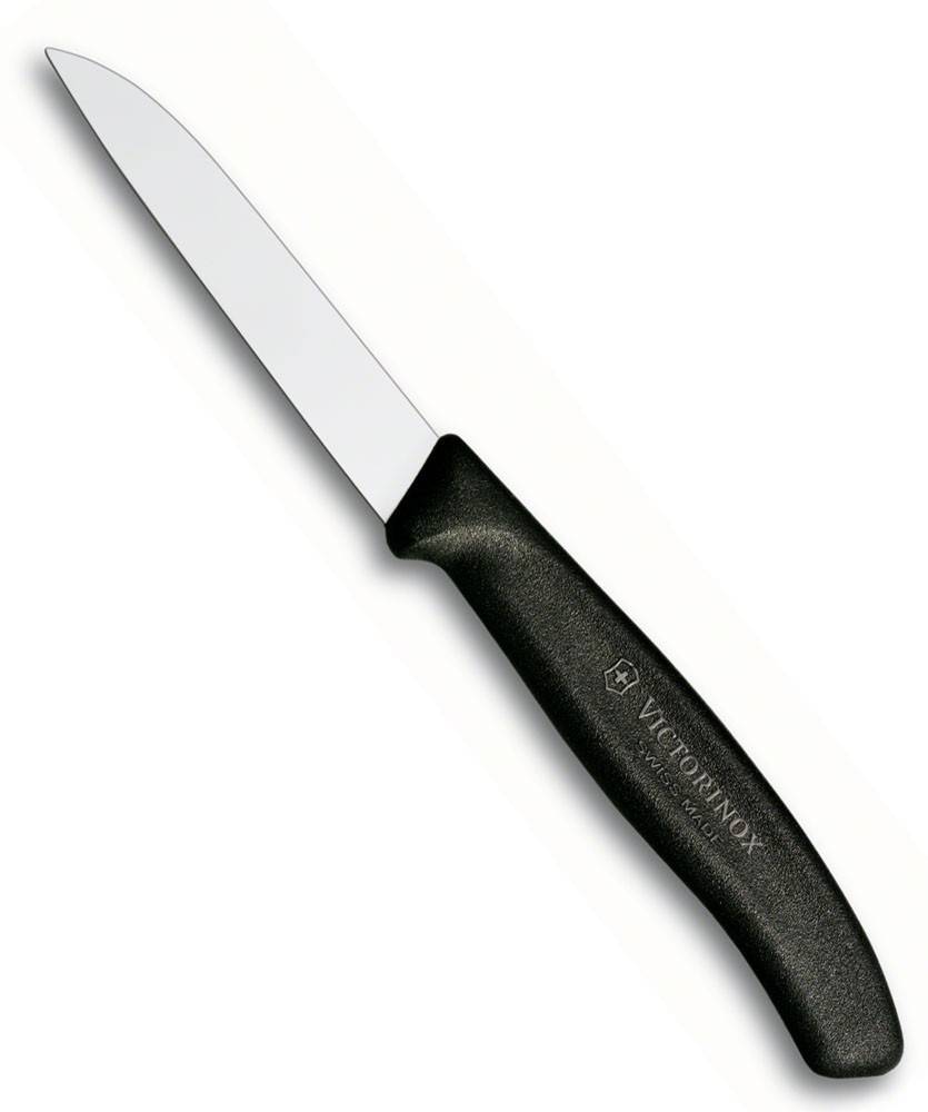 ΜΑΧΑΙΡΙ VICTORINOX ΛΑΧΑΝΙΚΩΝ ΜΑΥΡΟ (8CM)
