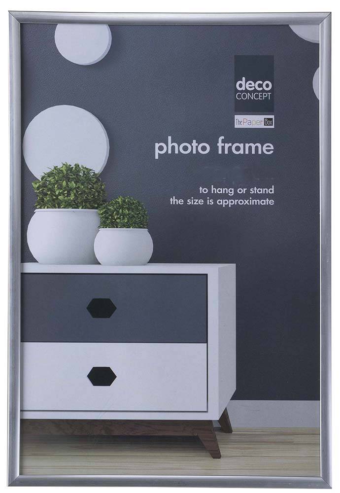 DECO CONCEPT ΚΟΡΝΙΖΑ ΠΛΑΣΤΙΚΗ 18Χ24CΜ ΑΣΗΜΙ DECO CONCEPT