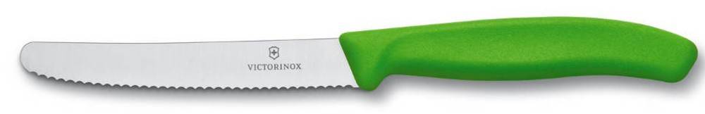 VICTORINOX VICTORINOX TOMATO AND SAUSAGE KNIFE ΠΡΑΣΙΝΟ 11CM