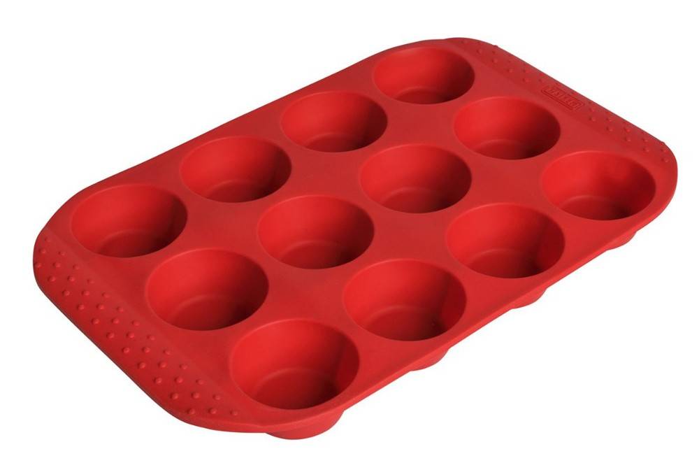 ΦΟΡΜΑ MUFFIN KAISER ΑΝΤΙΚΟΛΛΗΤΙΚΗ ΣΙΛΙΚΟΝΗ 12ΘΕΣΕΙΣ 42.2 X 27.6 X 5.2 CM KAISER