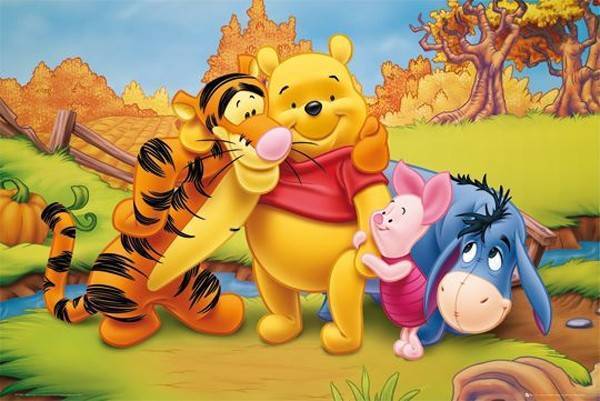 POSTER WINNIE THE POOH FRIENDS (61X91.5CM)
