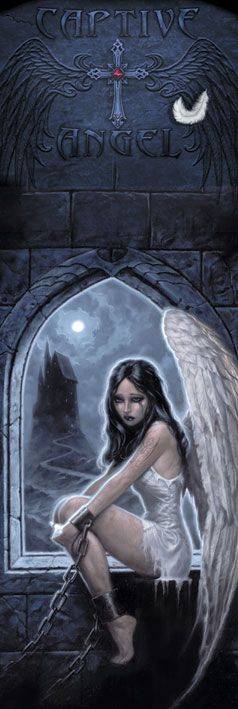 DOOR POSTER CAPTIVE ANGEL 53 X 158 CM PYRAMID INTERNATIONAL