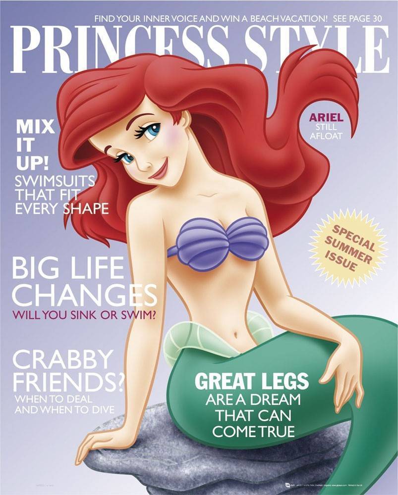 POSTER THE LITTLE MERMAID (40.6X50.8CM)