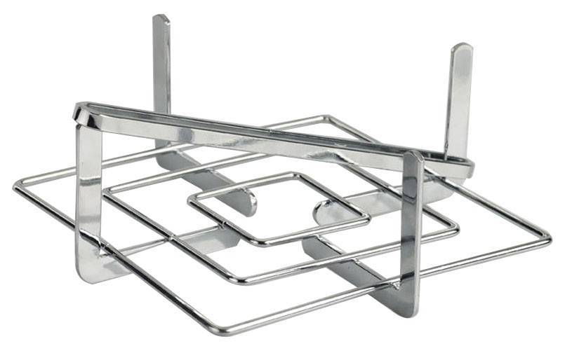 ΧΑΡΤΟΠΕΤΣΕΤΟΘΗΚΗ ESPIEL ΜΕΤΑΛΛΙΚΗ ΤΕΤΡΑΓΩΝΗ (21CM)