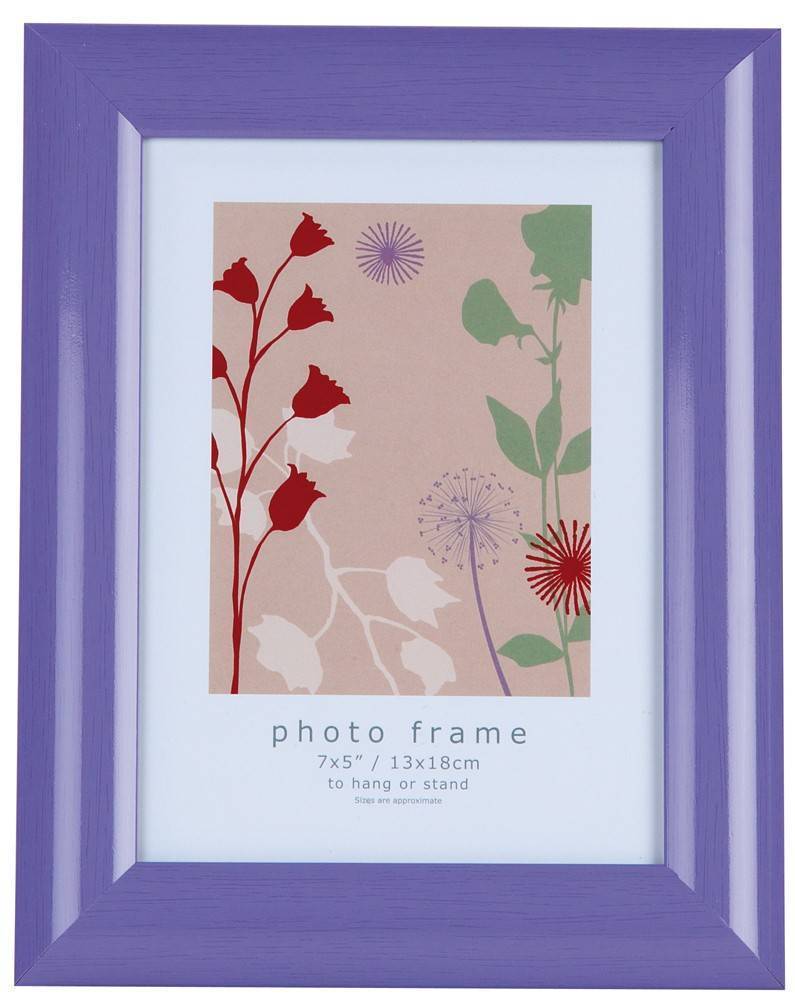 PHOTO FRAMES ΚΟΡΝΙΖΑ PS ΤΥΠΟΥ ΞΥΛΟ ΜΩΒ 28X35CM