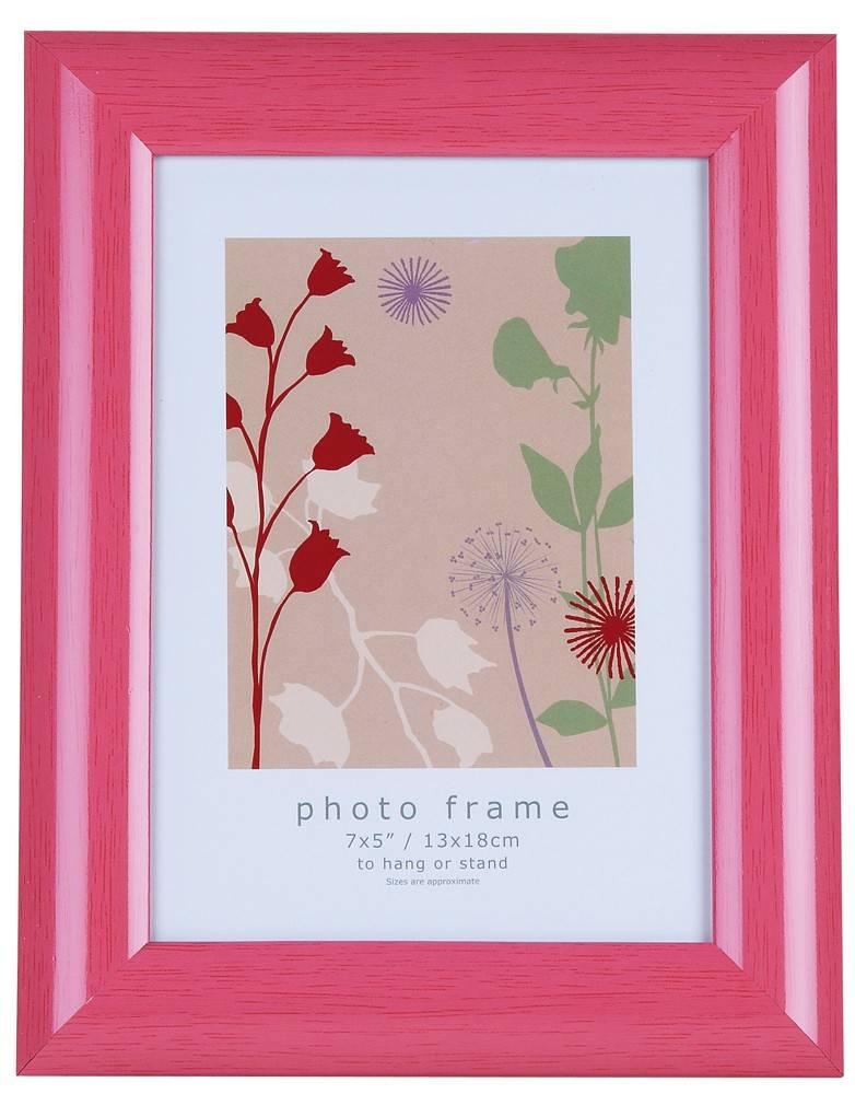 ΚΟΡΝΙΖΑ PS ΤΥΠΟΥ ΞΥΛΟ ΡΟΖ 28X35CM PHOTO FRAMES