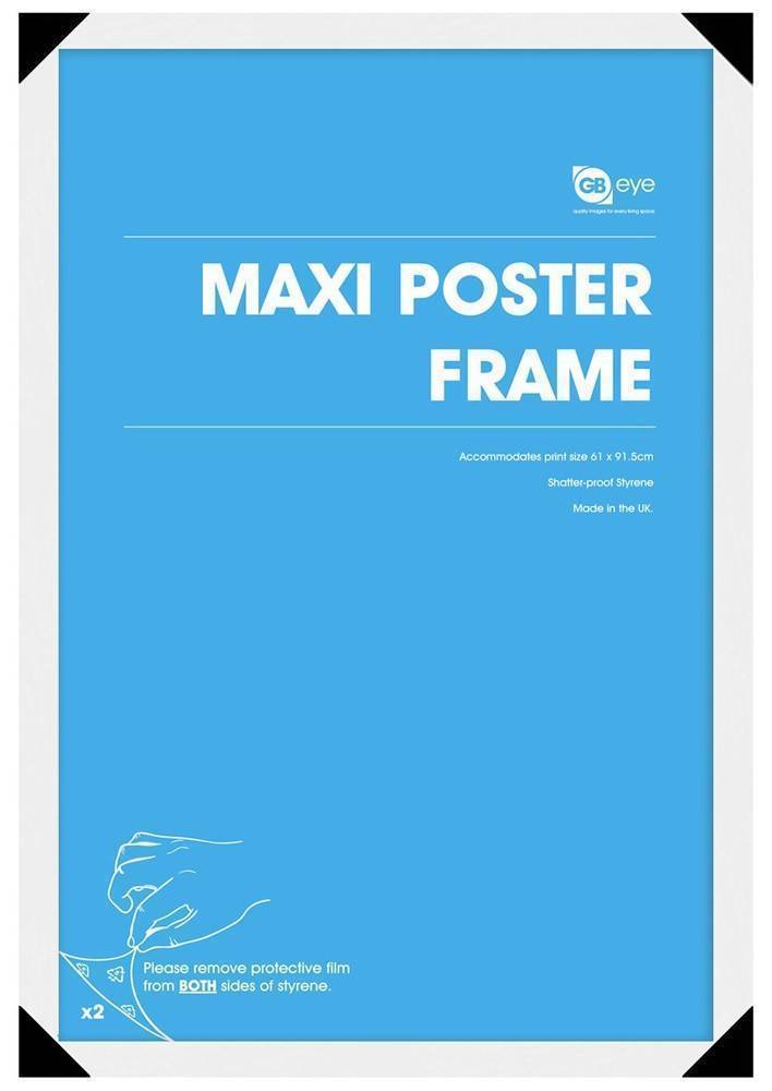 ΚΟΡΝΙΖΑ GB EYE MDF ΛΕΥΚΟ 61Χ91.5CM GB EYE