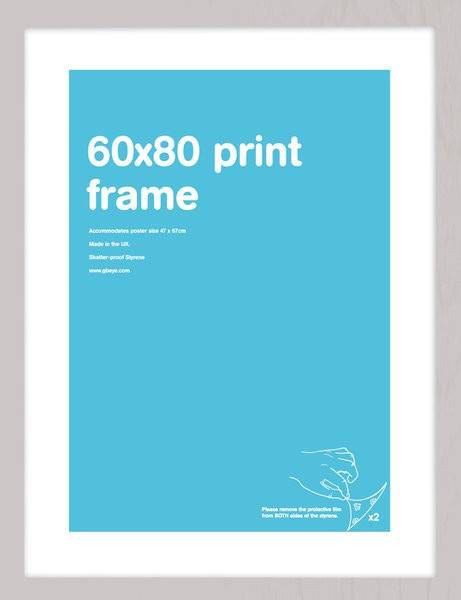 ΚΟΡΝΙΖΑ GB EYE MDF ΑΣΗΜΙ 60Χ80CM GB EYE