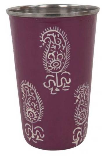 ΠΟΤΗΡΙ FAIR TRADE ΑΝΟΞΕΙΔΩΤΟ ΖΩΓΡΑΦΙΣΜΕΝΟ ΡΟΖ (12CM) FAIR TRADE