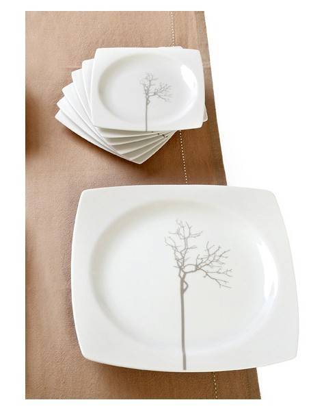 CRYSPO TRIO ΣΕΤ ΠΑΣΤΑΣ CRYSPO TRIO QUADRO KYOTO ΠΟΡΣΕΛΑΝΗ ΑΣΗΜΙ (7ΤΜΧ)