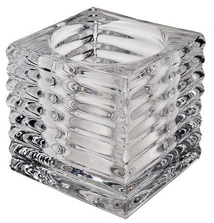 ΒΑΣΗ ΓΙΑ ΡΕΣΩ ESPIEL ΓΥΑΛΙ ΜΕ ΡΙΓΕΣ ΤΕΤΡΑΓΩΝΟ 6TMX 5.5X5.5CM ESPIEL