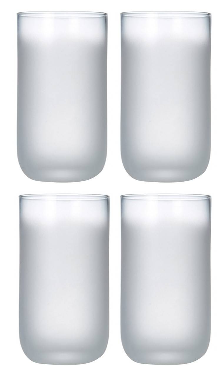 ΣΕΤ ΠΟΤΗΡΙΑ ΝΕΡΟΥ SALT - PEPPER FROST ΛΕΥΚΟ 555ML 4ΤΜΧ SALT - PEPPER