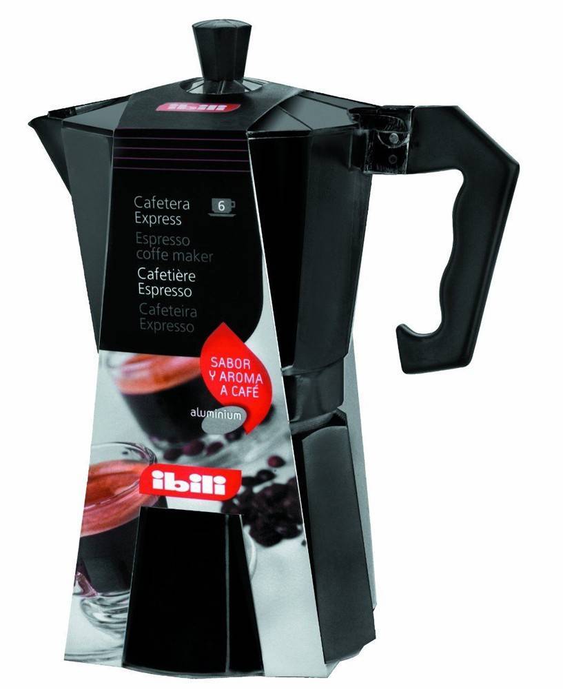 IBILI ΚΑΦΕΤΙΕΡΑ IBILI ΓΙΑ ESPRESSO ΜΑΥΡΟ 3 ΦΛΥΤΖΑΝΙΑ