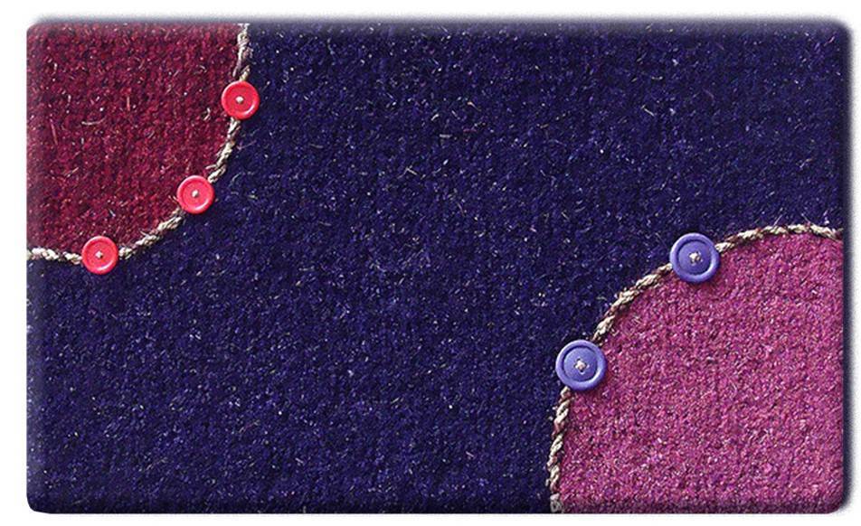 ΧΑΛΑΚΙ ΕΙΣΟΔΟΥ SAN LORENTZO DΜ-405 RΟΡΕ WΟΟDΕΝ ΒUΤΤΟΝS ΜΩΒ 45Χ75CM