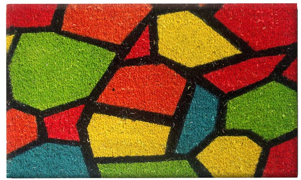 ΧΑΛΑΚΙ ΕΙΣΟΔΟΥ SAN LORENTZO VΒ-1081 ΡVC CΟΙR "ΠΟΛΥΧΡΩΜΟ ΜΟΤΙΒΟ" 45Χ75CM