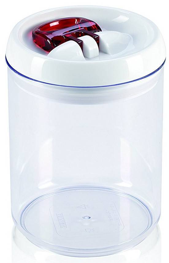 LEIFHEIT ΔΟΧΕΙΟ ΤΡΟΦΙΜΩΝ LEIFHEIT FRESH-EASY ΠΛΑΣΤΙΚΟ ΣΤΡΟΓΓΥΛΟ 1400ML