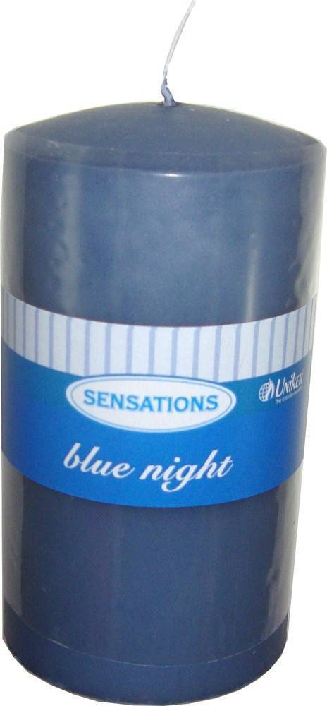 ΑΡΩΜΑΤΙΚO ΚΕΡΙ UNIKER SENSATION ΚΟΡΜΟΣ ΜΠΛΕ BLUE NIGHT 7Χ13CM UNIKER