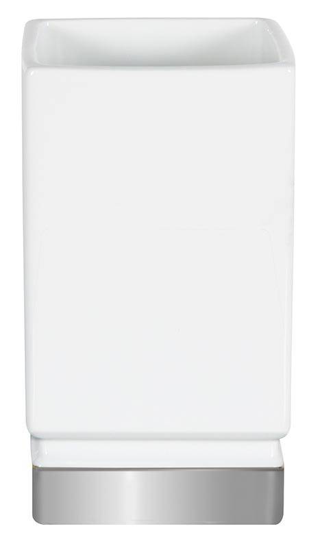 ΠΟΤΗΡΟΘΗΚΗ SPIRELLA ROMA PORCELAIN ΛΕΥΚΟ 4,5Χ9CM SPIRELLA
