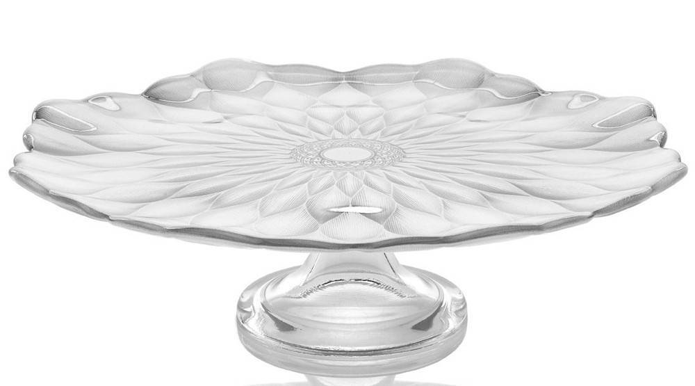 IVV ΤΟΥΡΤΙΕΡΑ IVV LOTO ΓΥΑΛΙ ME ΠΟΔΙ 28Χ13CM