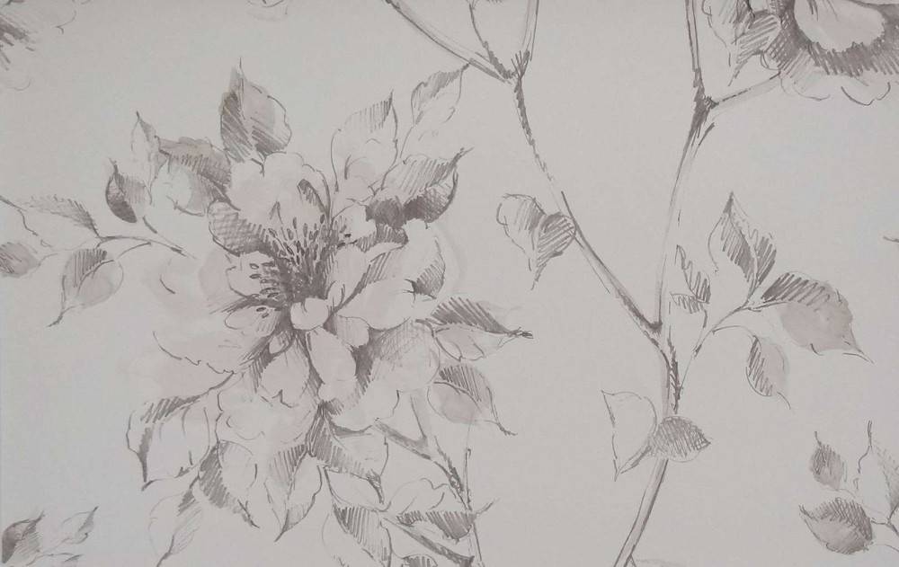 ΤΑΠΕΤΣΑΡΙΑ PETRANIS ΝΟ 22 ΤΡΙΑΝΤΑΦΥΛΛΑ ΣΕ ΕΚΡΟΥ ΦΟΝΤΟ ΑΝΑΓΛΥΦΗ 0.53X10.05CM