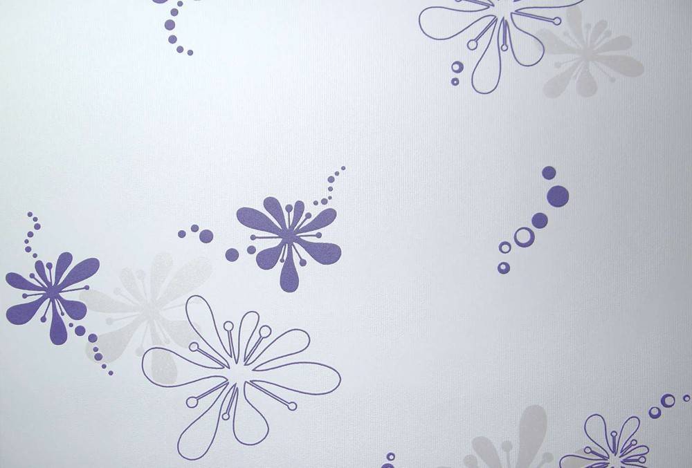 ΤΑΠΕΤΣΑΡΙΑ PETRANIS ΝΟ 301 ΜΩΒ ΛΟΥΛΟΥΔΙΑ ΣΕ ΛΕΥΚΟ ΦΟΝΤΟ ΑΝΑΓΛΥΦΗ 0.53X10.05CM