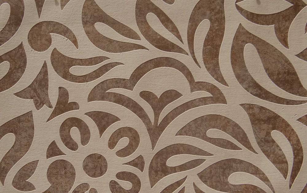 PETRANIS ΤΑΠΕΤΣΑΡΙΑ PETRANIS ΝΟ 450 ΜΟΤΙΒΟ FLORAL ΜΠΕΖ ΚΑΦΕ ΑΝΑΓΛΥΦΗ 0.53X10.05CM