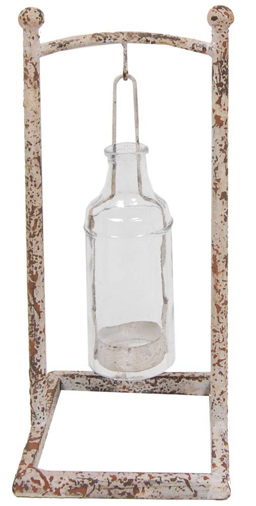 COLLEZIONE ΚΗΡΟΠΗΓΙΟ ΜΠΟΥΚΑΛΙ COLLEZIONE ΜΙΚΡΟ ΜΕΤΑΛΛΟ ΓΥΑΛΙ 16X15X36CM