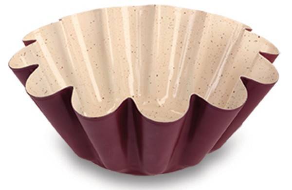 ΦΟΡΜΑ ΓΙΑ ΚΕΪΚ NAVA "FLOWER" ΑΤΣΑΛΙΝΗ ΜΕ ΚΕΡΑΜΙΚΗ ΕΠΙΣΤΡΩΣΗ ΑΝΤΙΚΟΛΛΗΤΙΚΗ 8X22.5CM NAVA