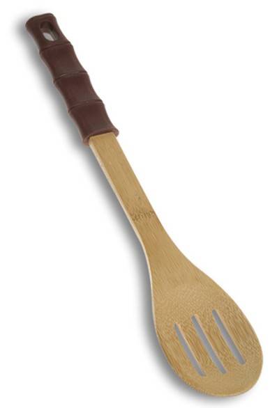 ΚΟΥΤΑΛΑ ΤΡΥΠΗΤΗ NAVA TERRESTRIAL ΞΥΛΙΝΗ BAMBOO ΜΕ ΧΕΡΟΥΛΙ ΣΙΛΙΚΟΝΗΣ (30.5CM) NAVA